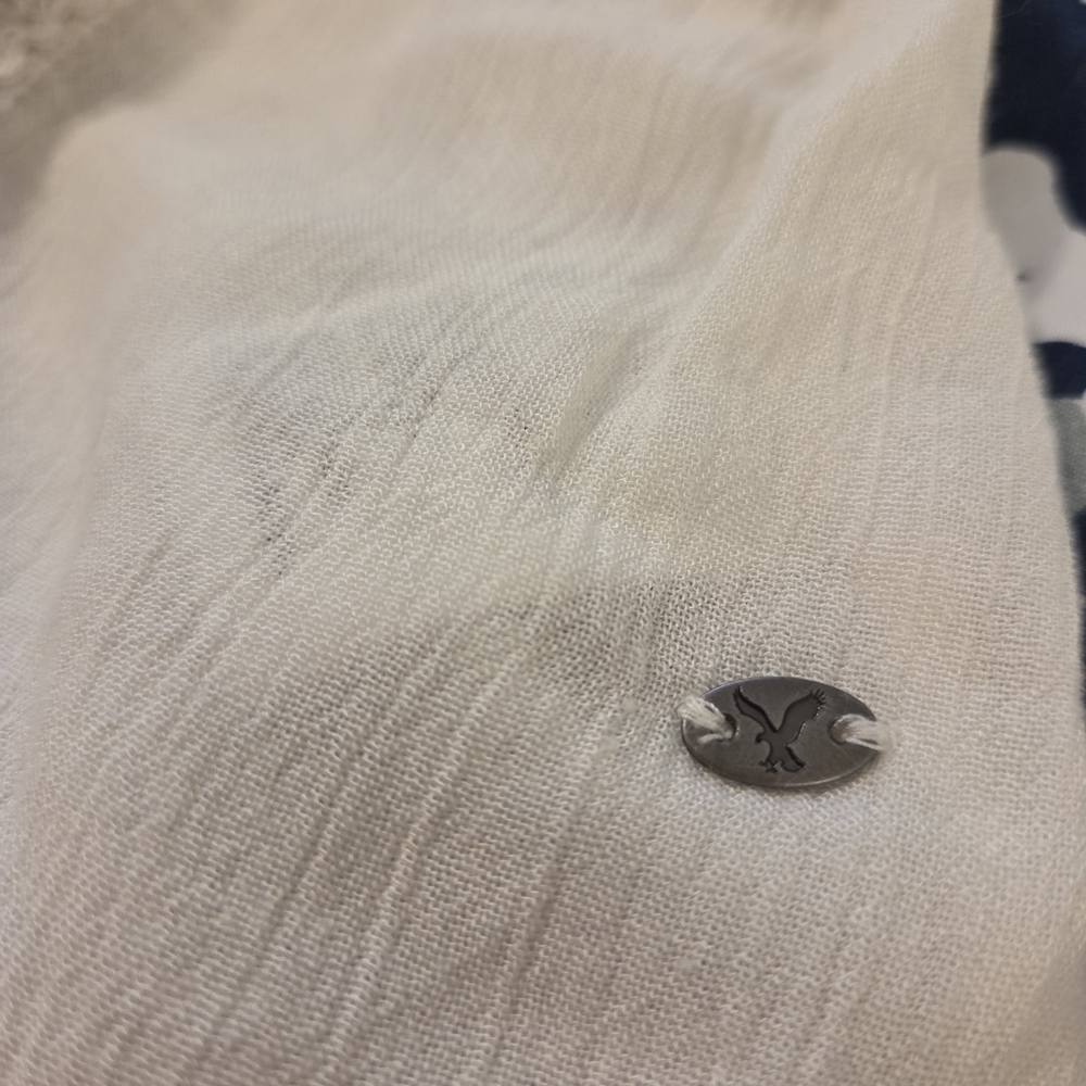 American Eagle Outfitters Lace And Silver Babydoll Tank - Picture 10 of 15